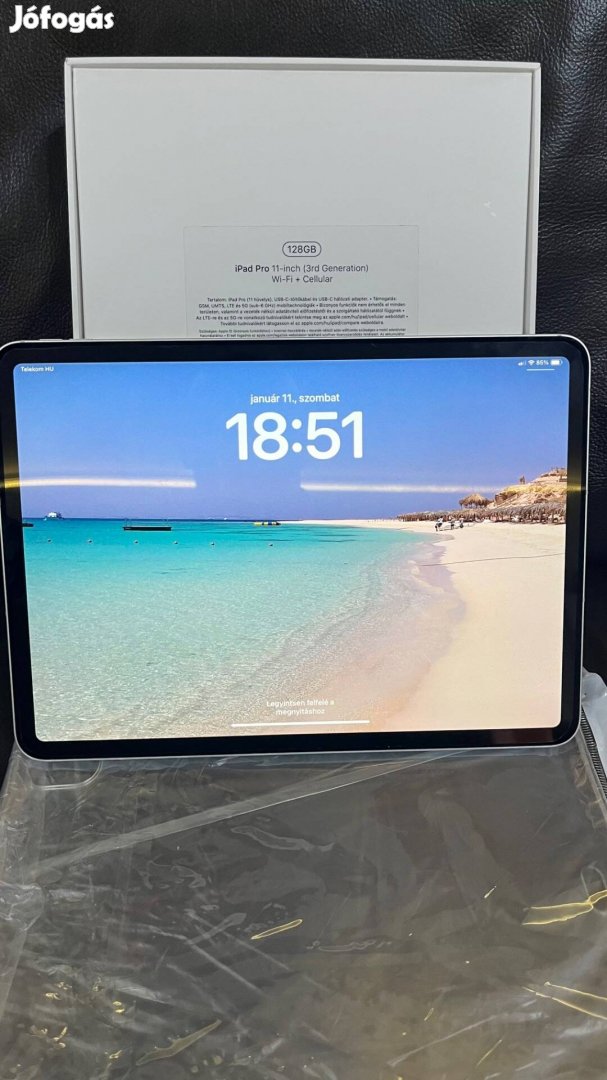 Ipad Pro 11 3-gen M1 csip Wi-fi + Cellular Makulátlan !