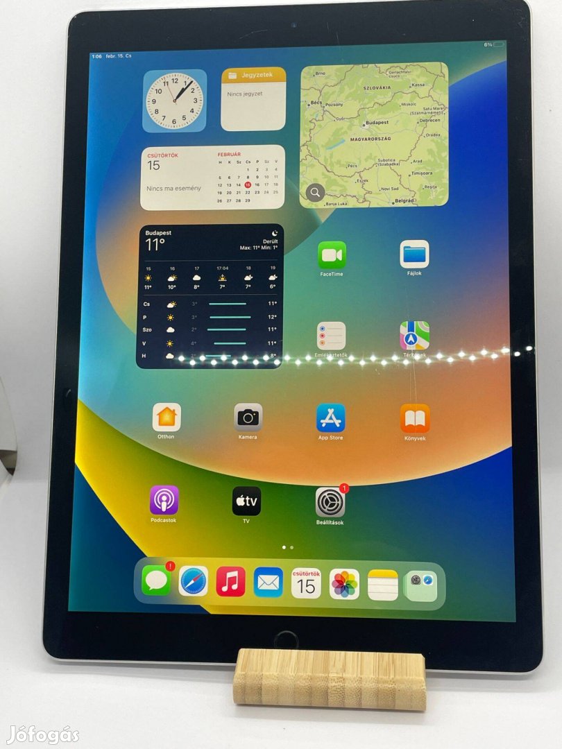 Ipad Pro 12.9" 2.GEN Wi-Fi+Cellular 256GB Üzletből , Garanciával