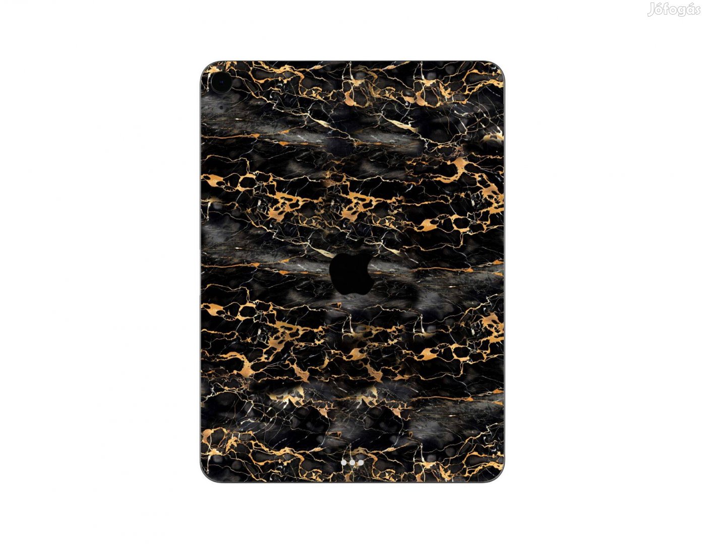 Ipad air 4 - Fekete-arany márvány mintás fólia + 50 színben