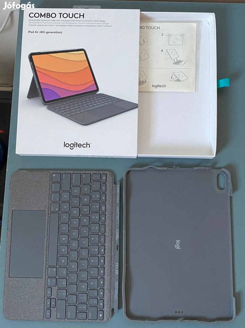 Ipad billentyűzet és tok - Logitech Combo Touch