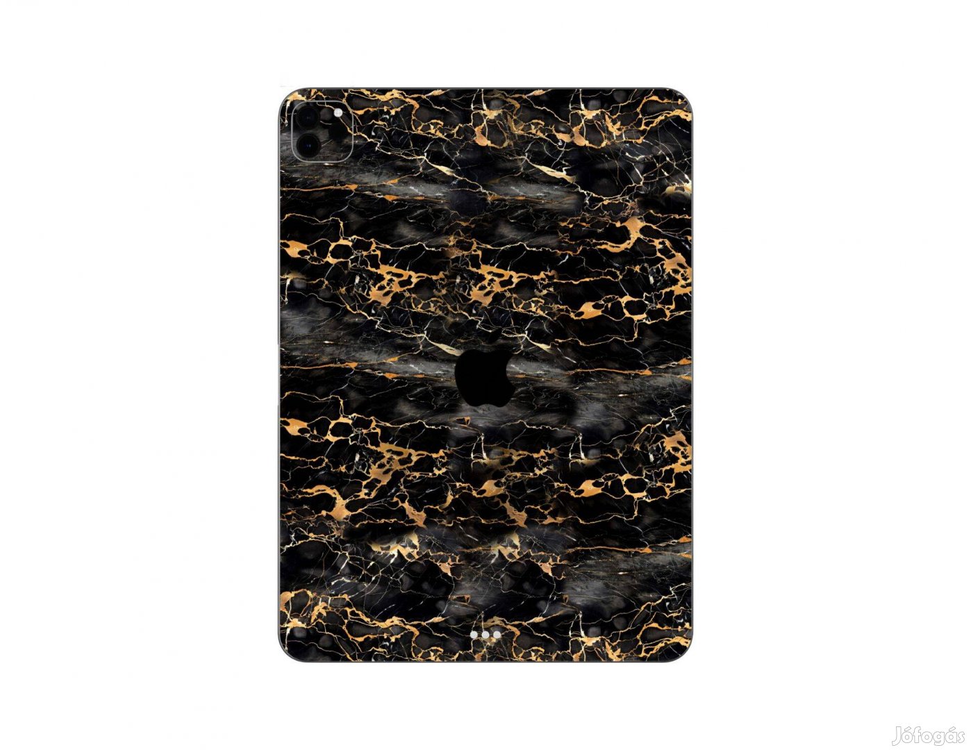 Ipad pro 11 2022 m2 - Fekete-arany márvány mintás fólia + 50 színben