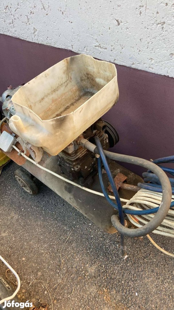Ipari 380 voltos kompresszor!