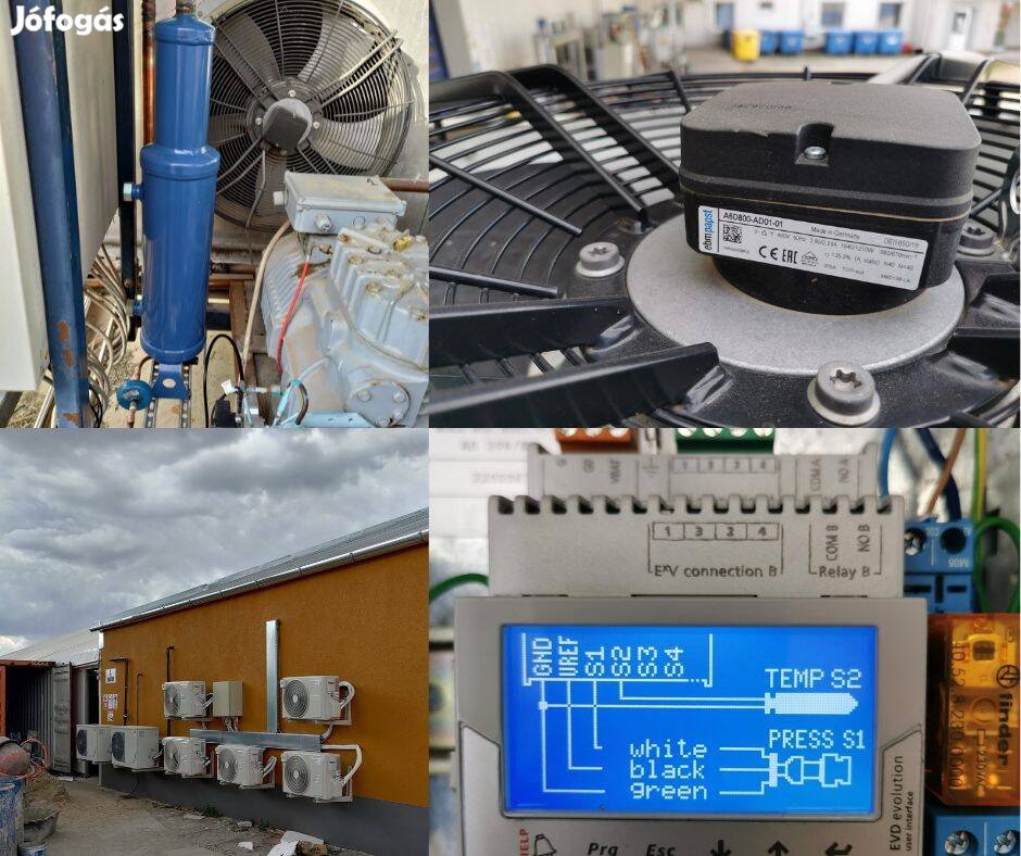 Ipari és kereskedelmi hűtőgép szerviz