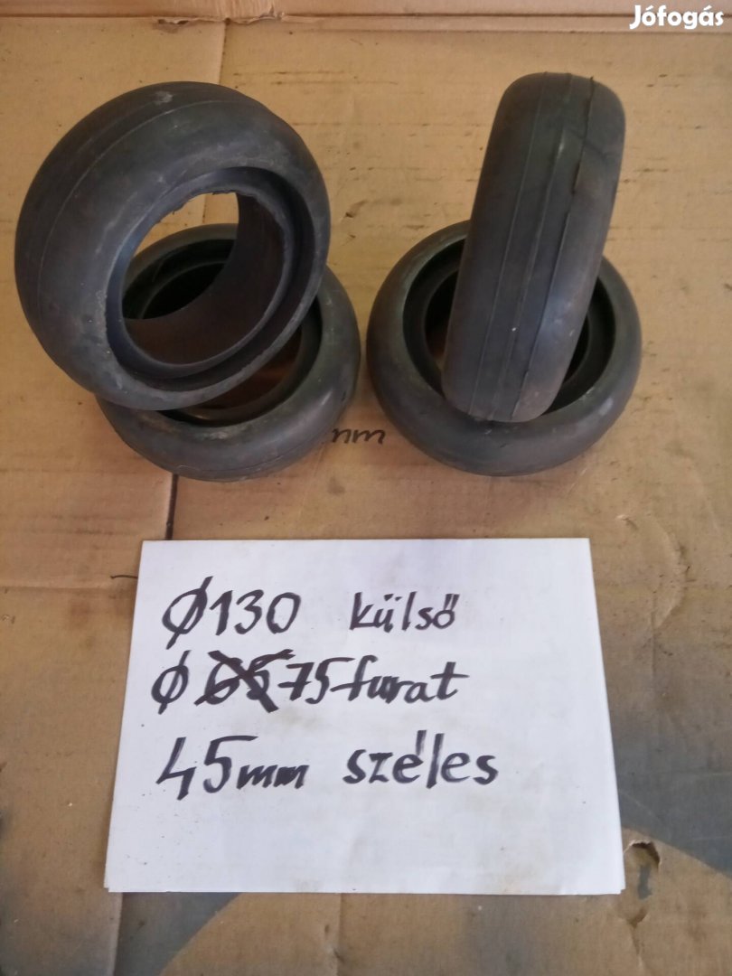 Ipari gumikerék köpeny többféle méretben!