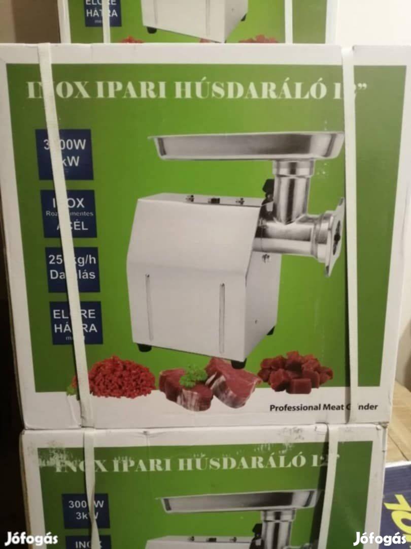 Ipari inox húsdaráló gép 3000W 12