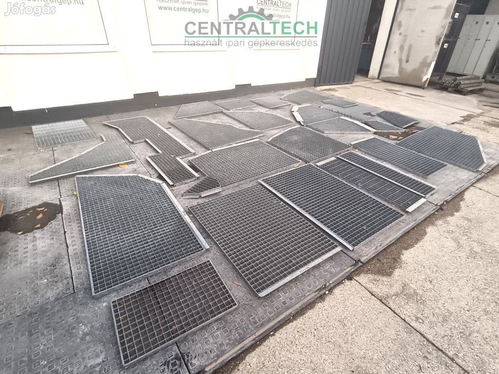 Ipari járórács, járdarács több méretben