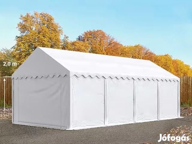Ipari sátor raktársátor tároló sátor 4x8 m ponyva PVC