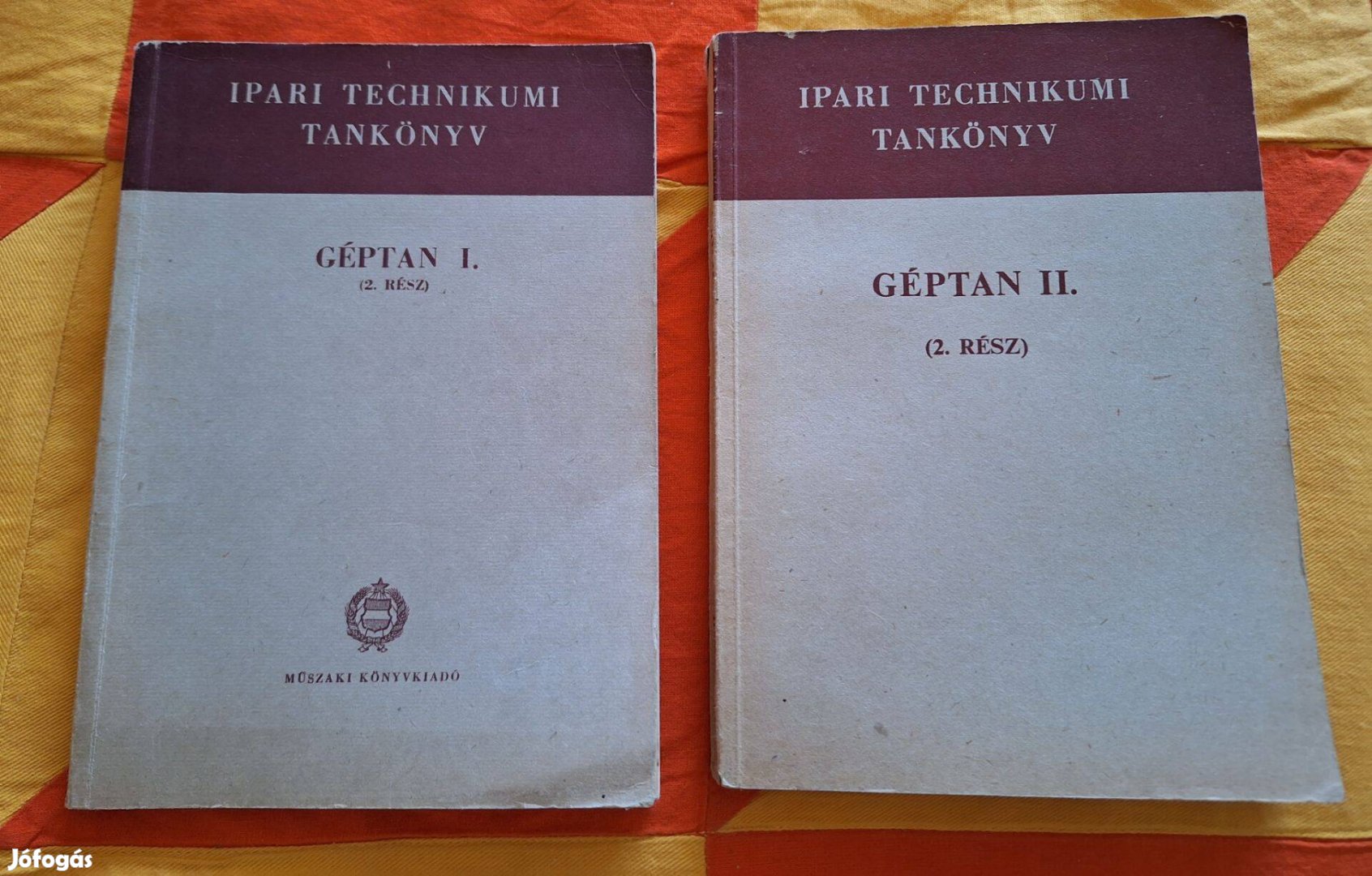 Ipari technikumi tankönyv : Géptan I-II