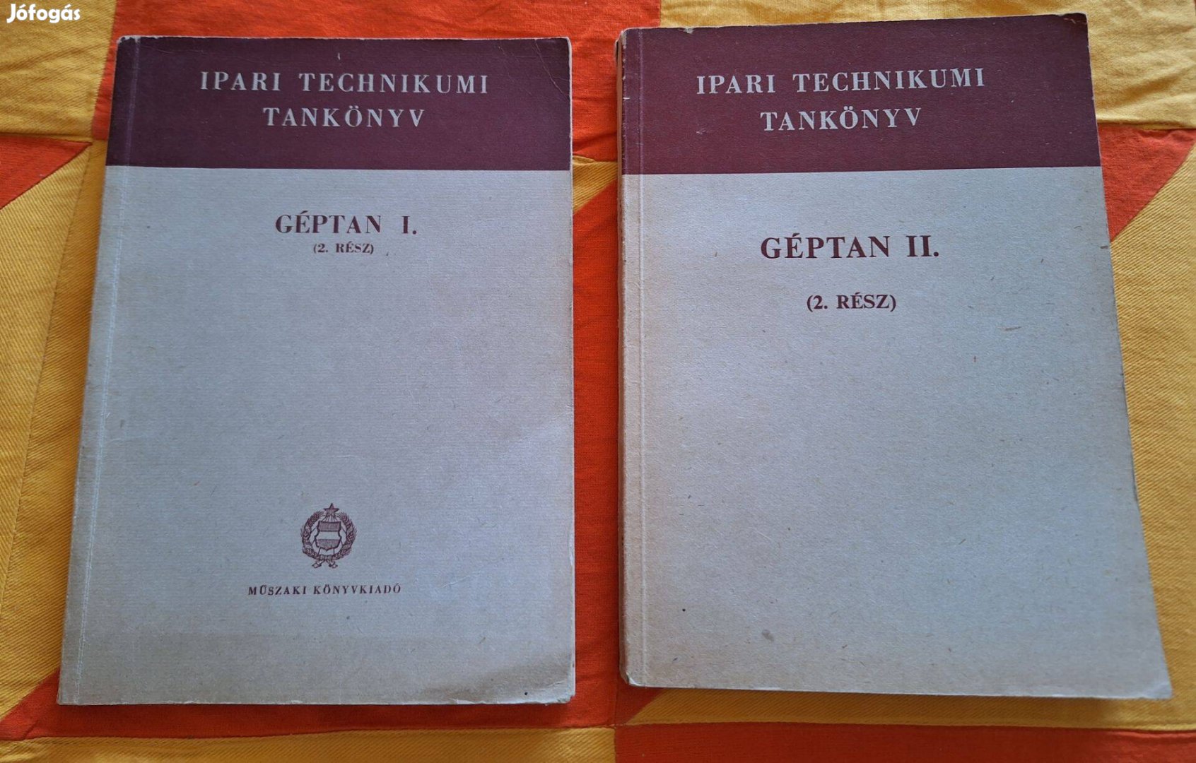 Ipari technikumi tankönyv : Géptan I-II