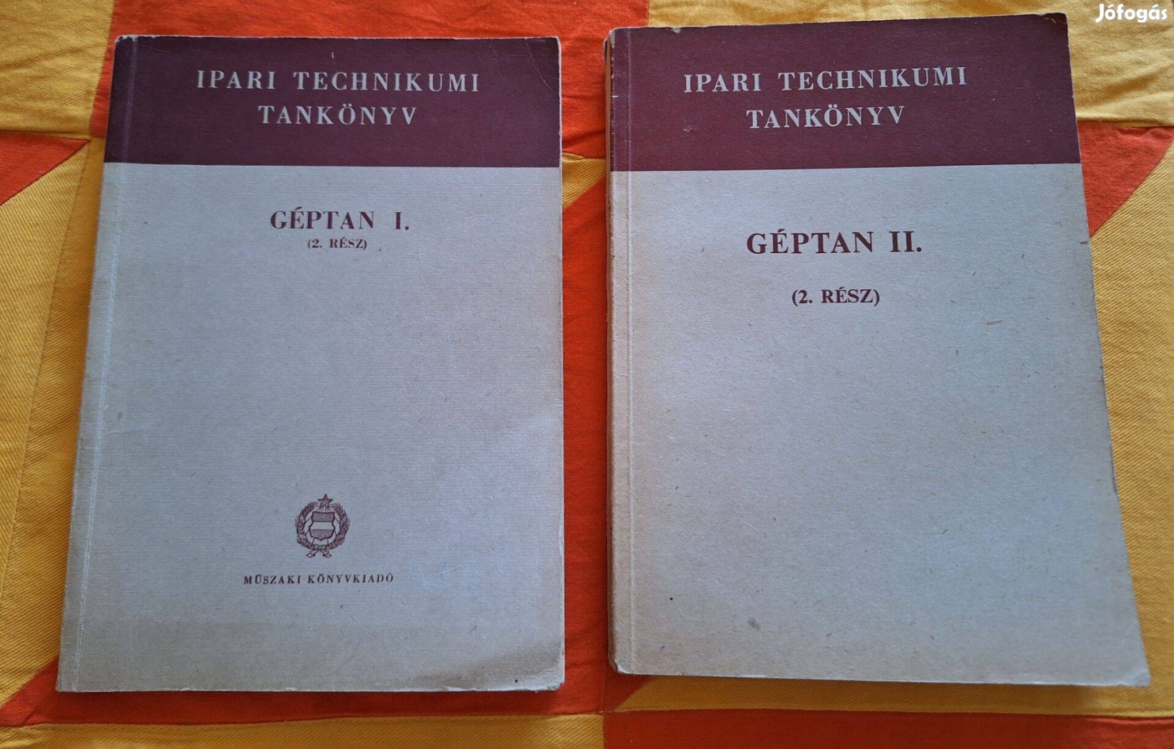 Ipari technikumi tankönyv : Géptan I-II