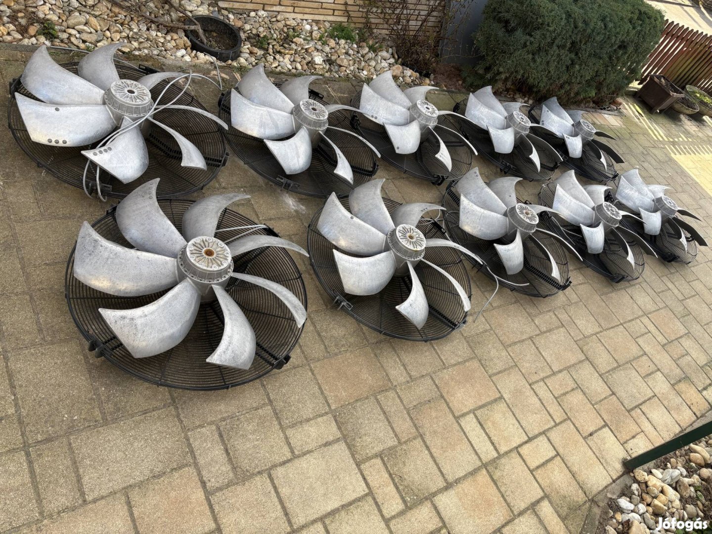 Ipari ventilátor Ziehl-Abegg nagy ventilátor