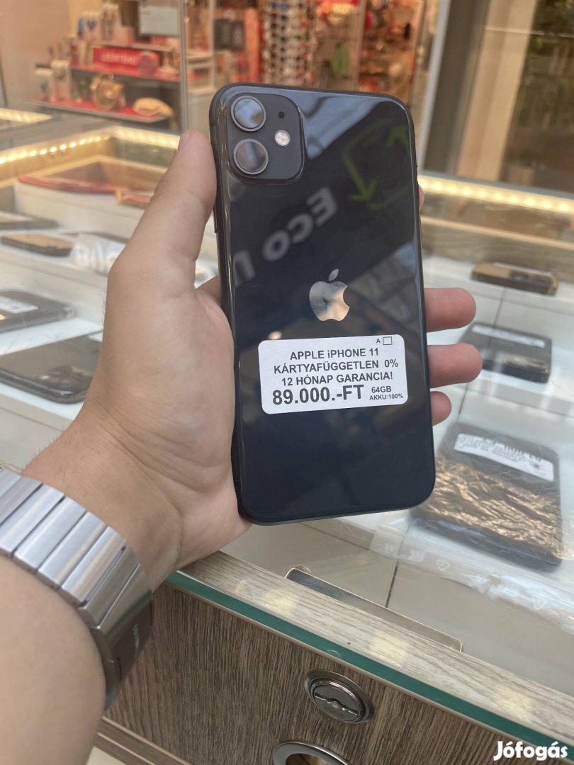 Iphone 11(12 Hó. Jótállással)