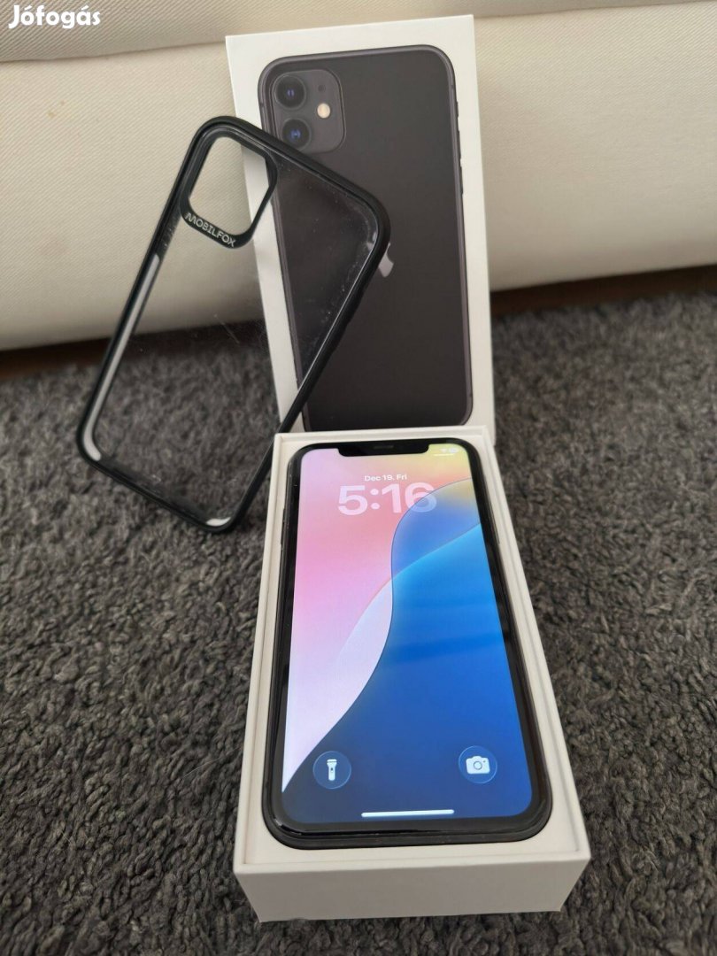 Iphone 11 256GB Bontatlan tartozékok Mobilfox tok