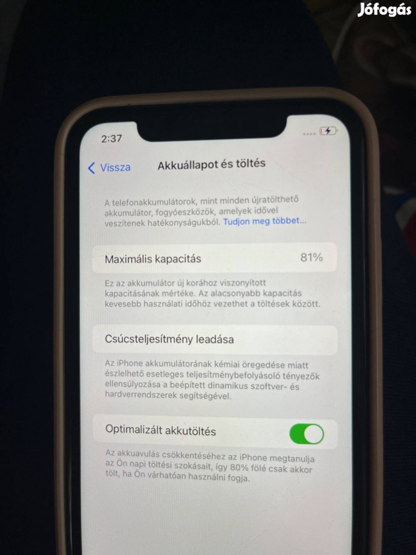 Iphone 11 64GB Hibátlan