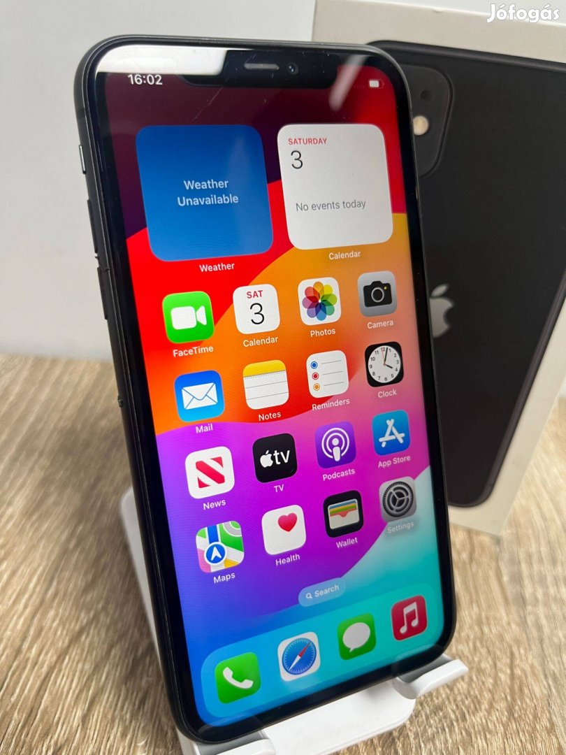 Iphone 11 64GB, Makulátlan Állapot, Új AKKU, Garancia