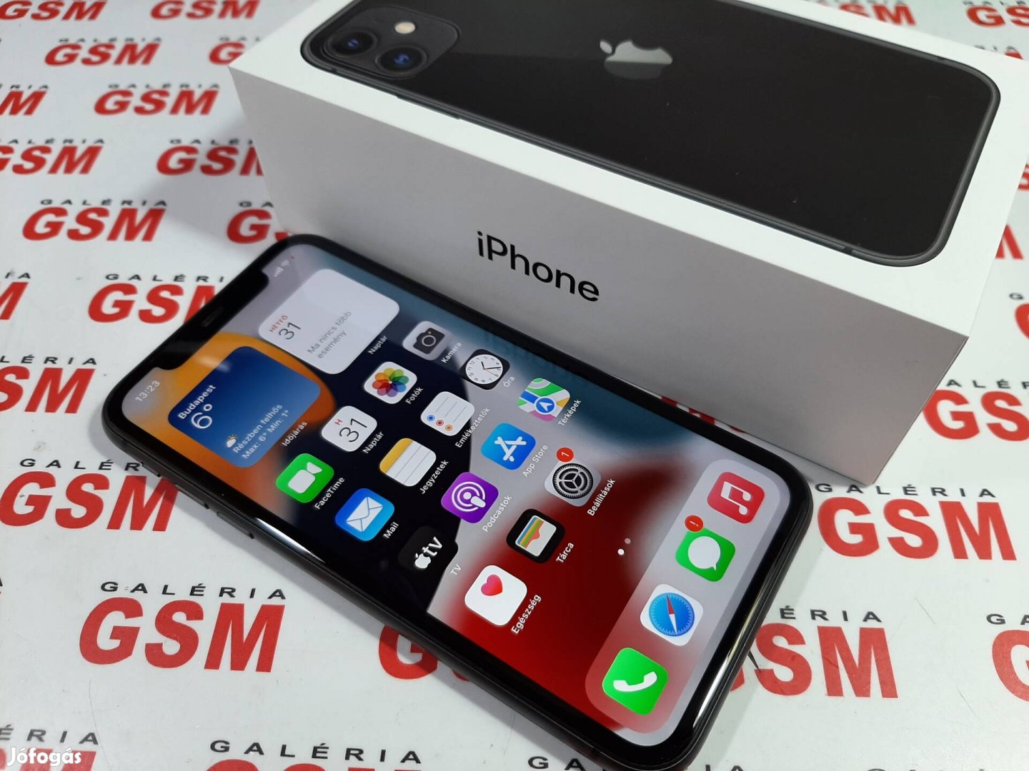 Iphone 11 64gb újszerű független garanciás 