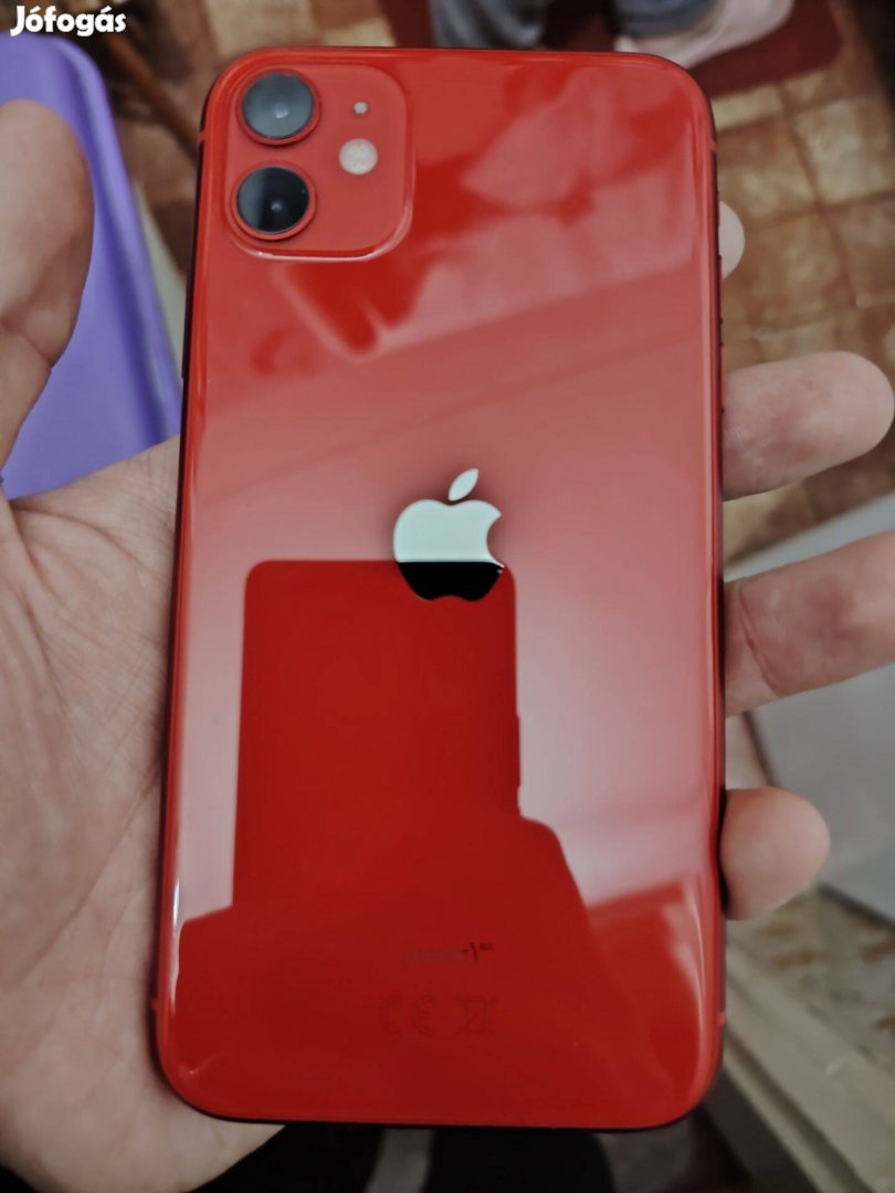 Iphone 11 Piros független 64 GB