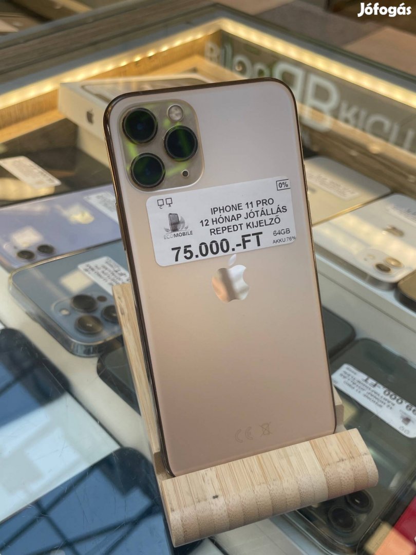 Iphone 11 Pro 12 hónap jótállással