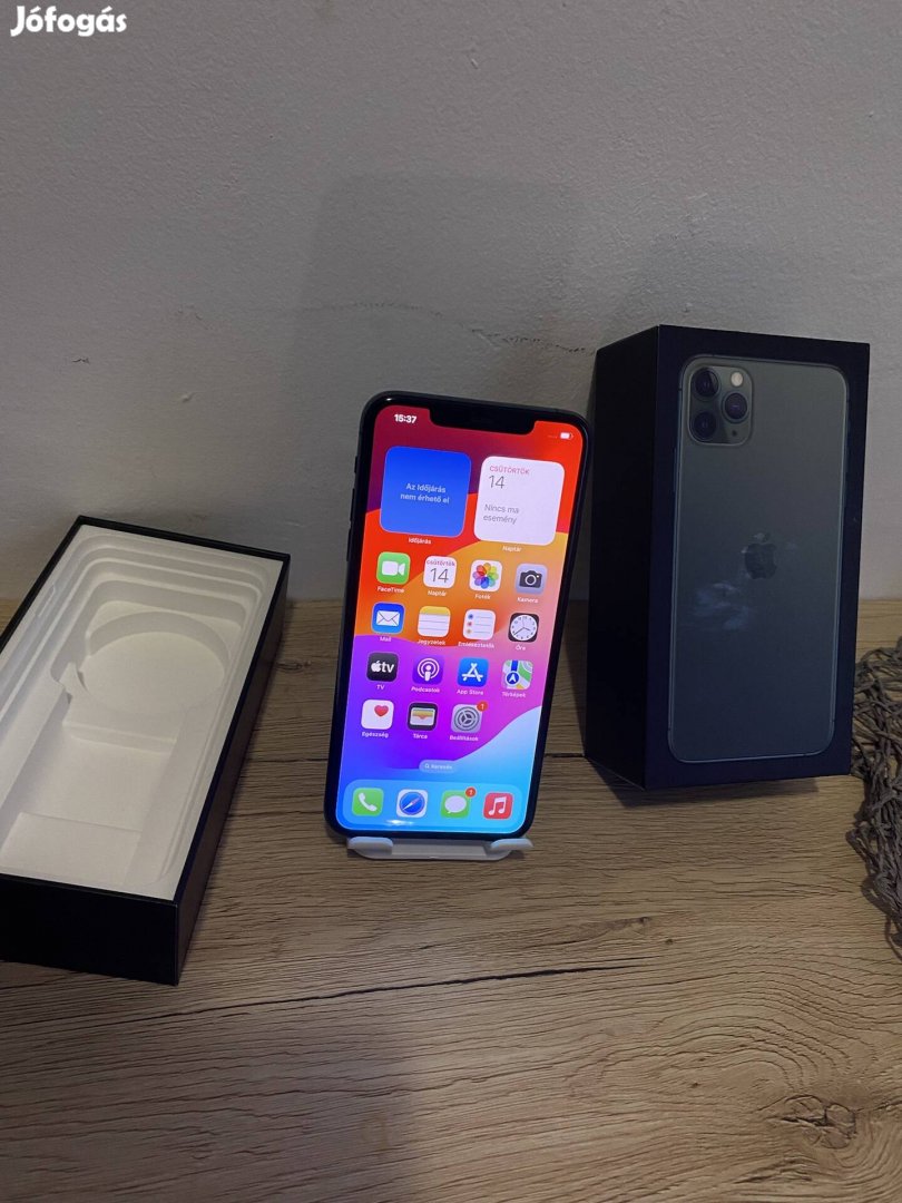 Iphone 11 Pro Max Szinte új állapotban Kártyafüggetlen