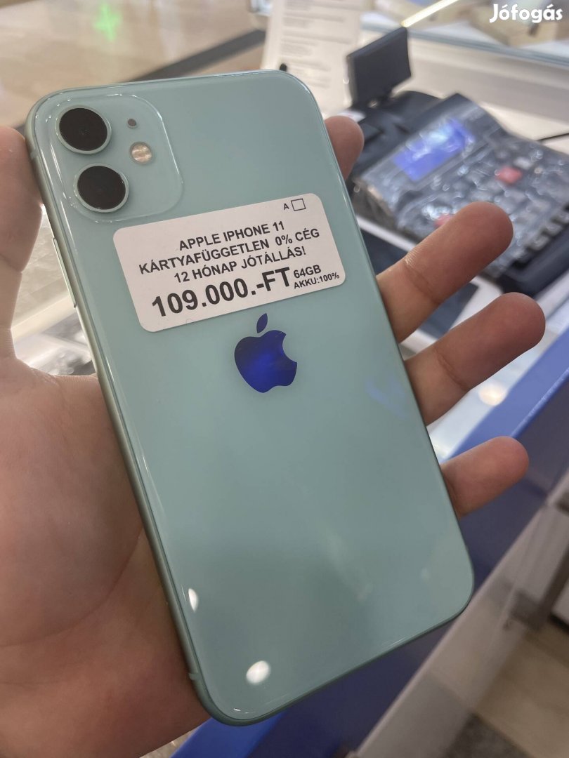Iphone 11, 12 hónap jótállással