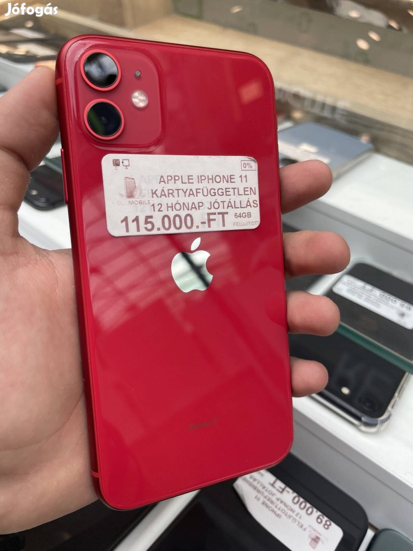 Iphone 11 (12 hónap jótállással)