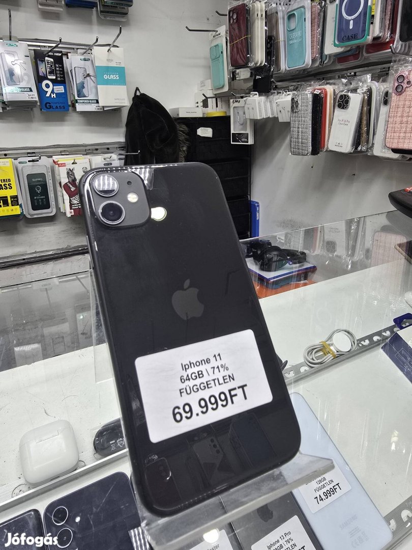 Iphone 11, 64GB, független 