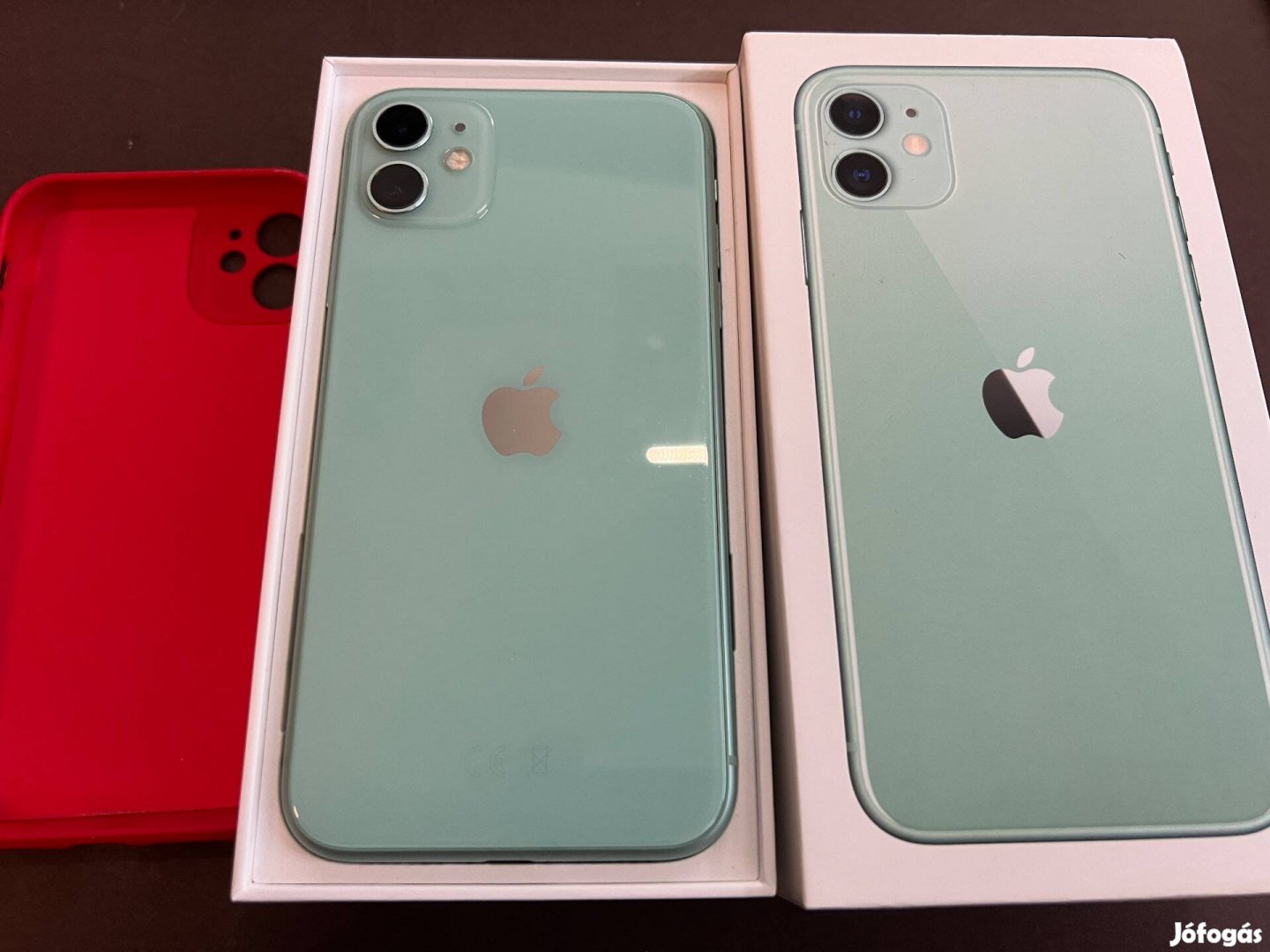 Iphone 11 / 64GB / Független / Friss akkus / Zöld / Ingyen Fox