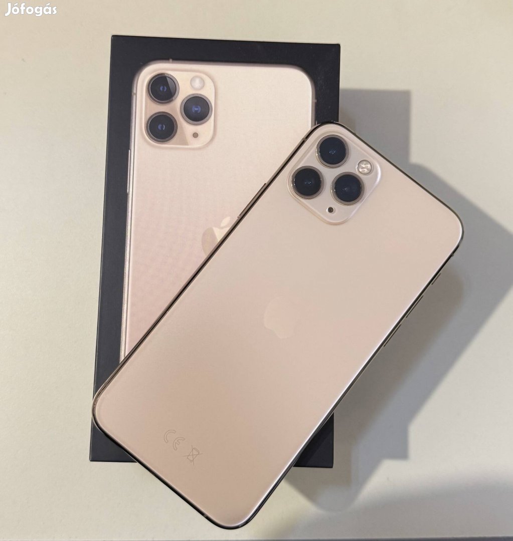 Iphone 11 pro 64gb Gold, új gyári akksival