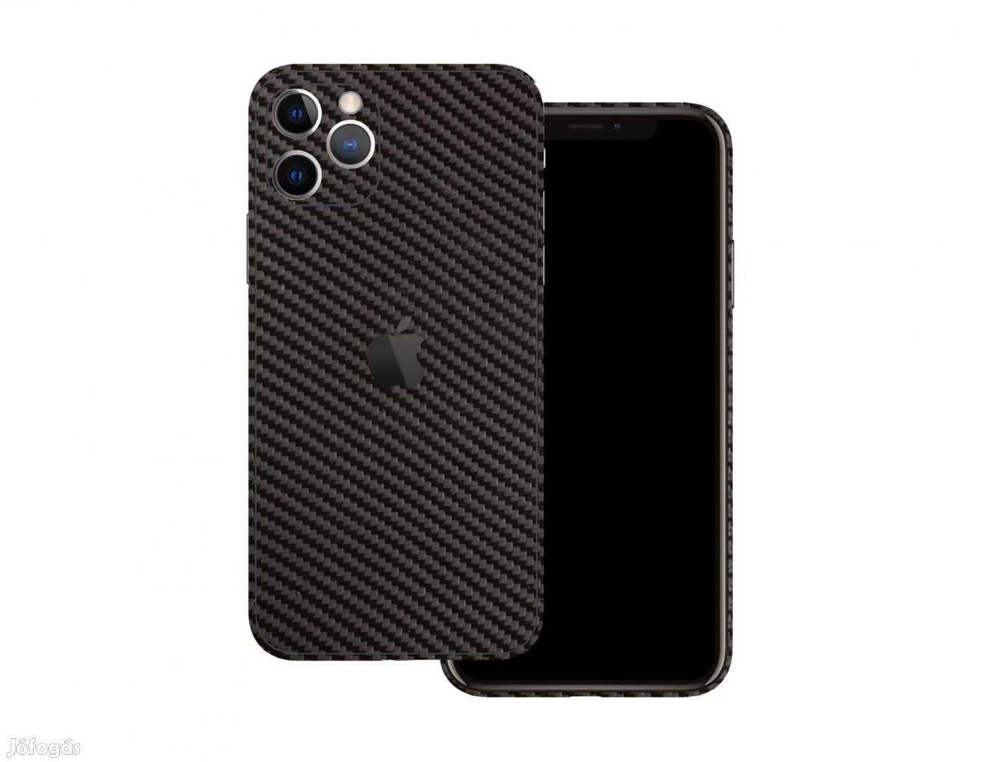Iphone 11 pro - 3D fekete karbon fólia + 50 színben