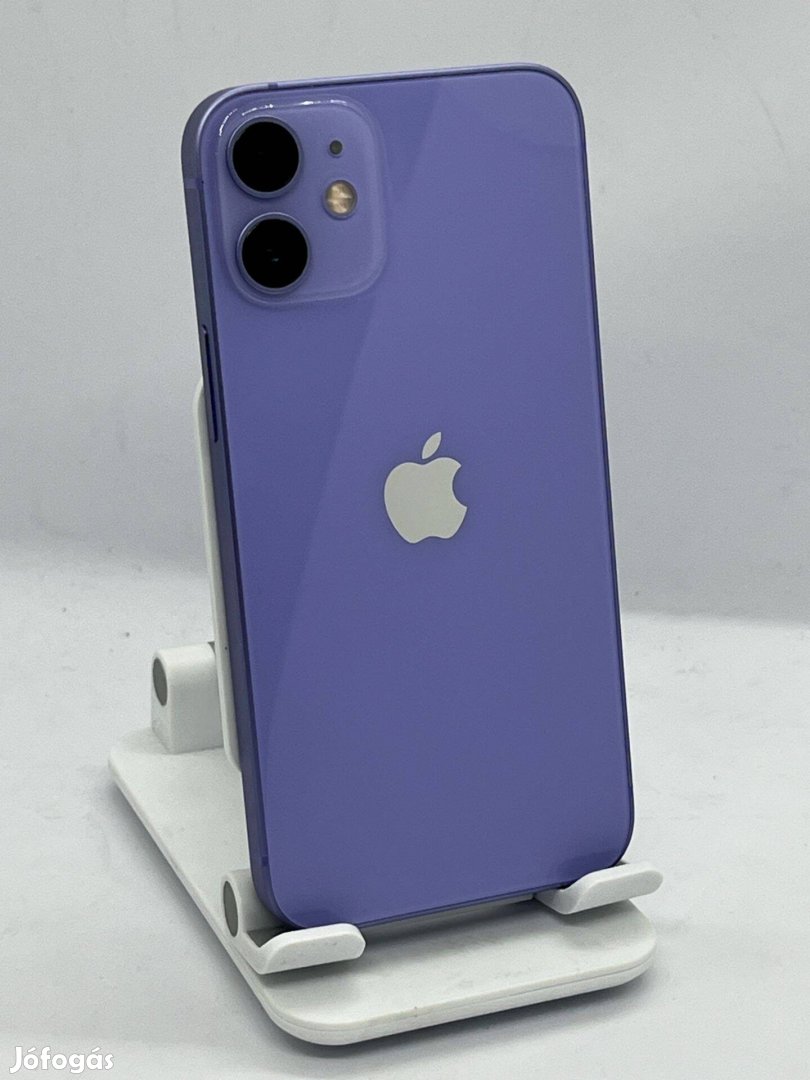 Iphone 12 Mini 128GB Purple, Nagyon Szép Állapot, Garanciával,Üzletből