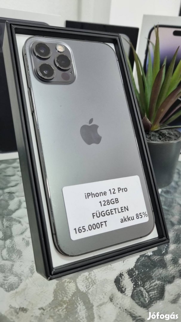 Iphone 12 Pro 128GB Aksi 85% Fuggetlen Akció 