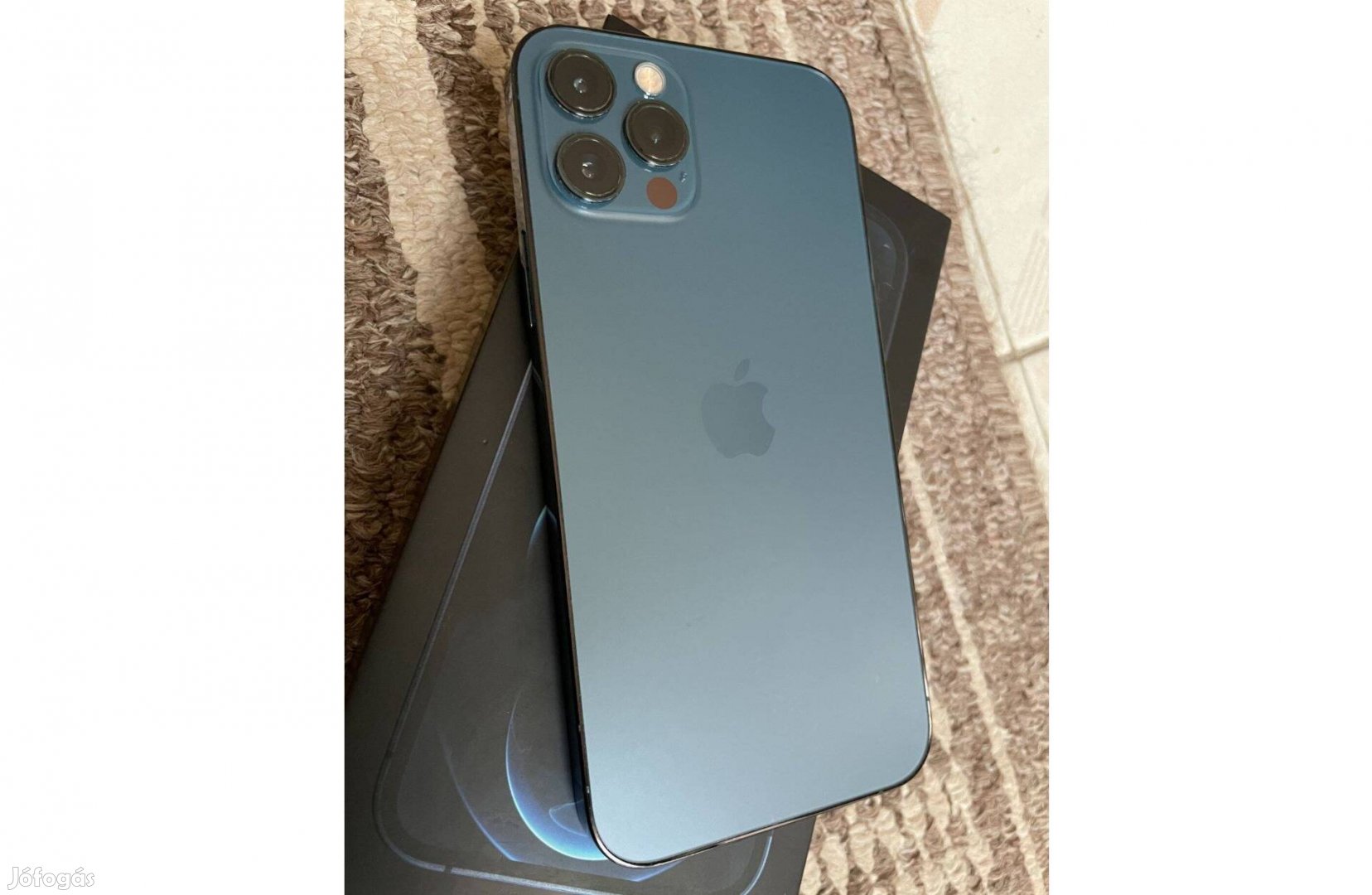 Iphone 12 Pro Max Blue - Vadiúj állapot - karcmentes - Csere is lehet