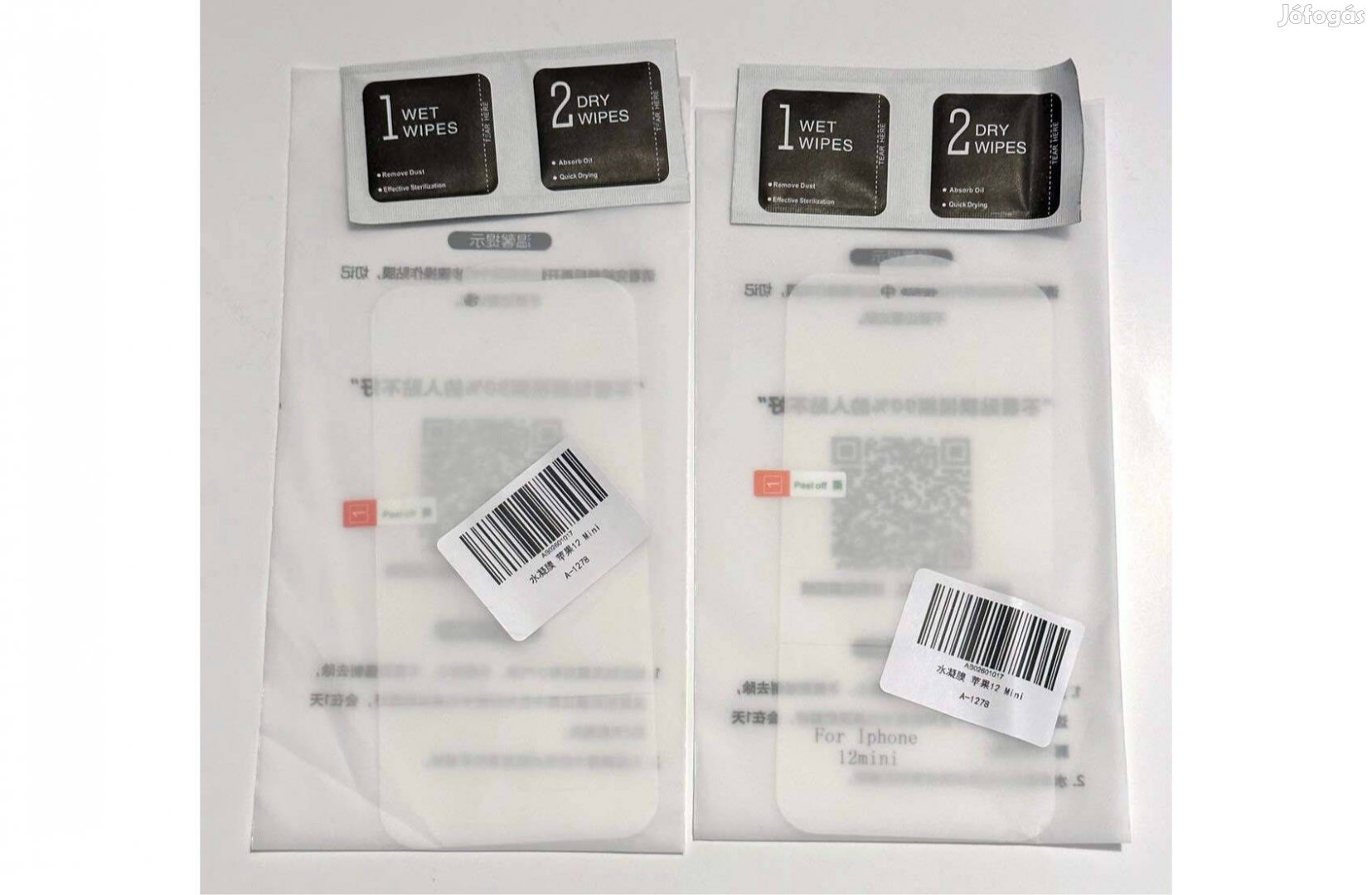 Iphone 12 mini és iphone 14 pro kijelzővédő fólia Apple Iphone