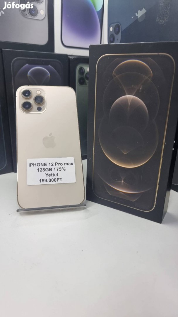 Iphone 12 pro max, 128GB, Független 