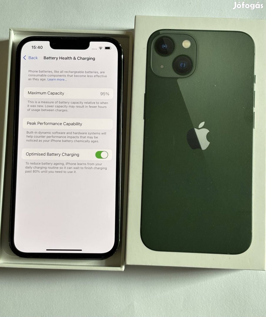 Iphone 13 128GB Zöld