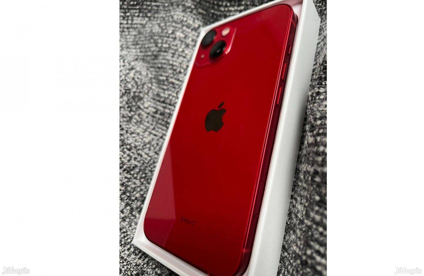 Iphone 13 128GB - Gyári független - Red - Csere is lehet