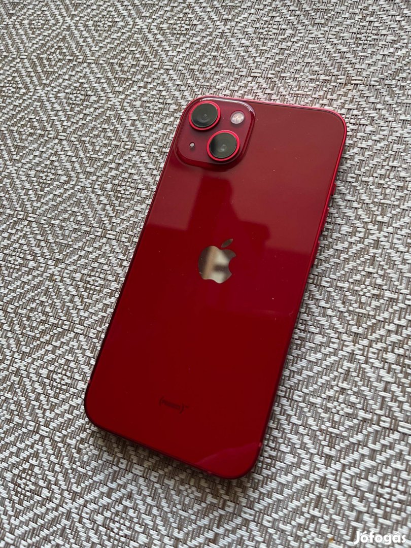 Iphone 13 128 GB Red újszerű állapotban eladó, 96% akku teljesítmény