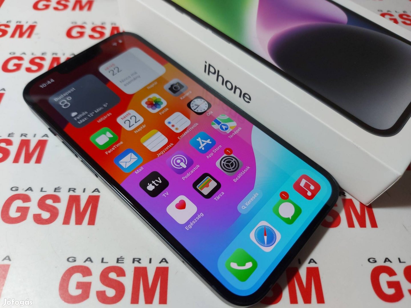 Iphone 13 128g  100% újszerű független garanciás 