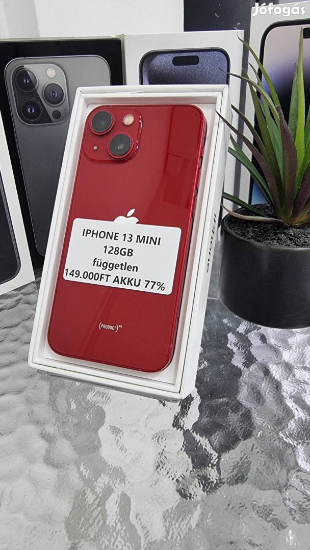 Iphone 13 Mini 128GB AKKU 77% Fuggetlen Akció 