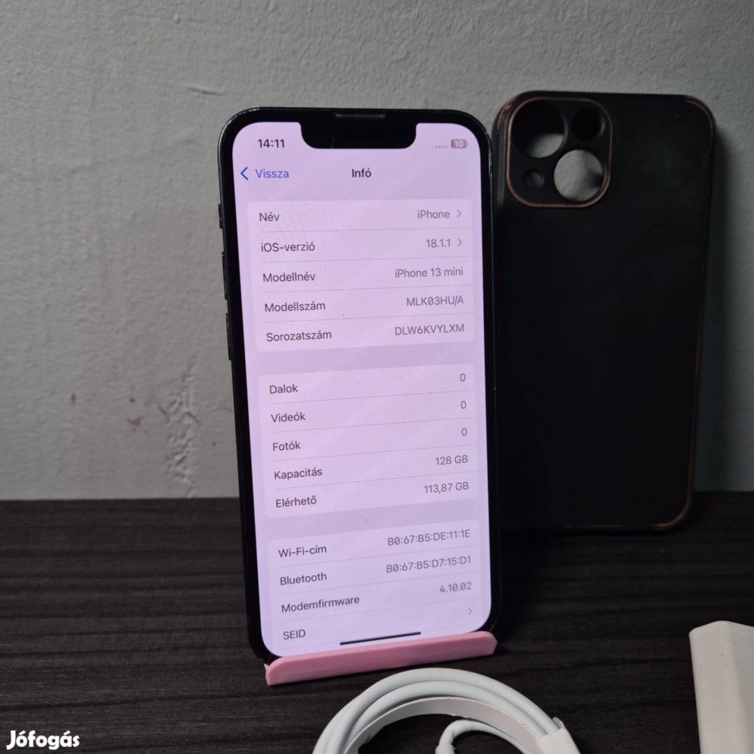 Iphone 13 Mini - gyári állapot!