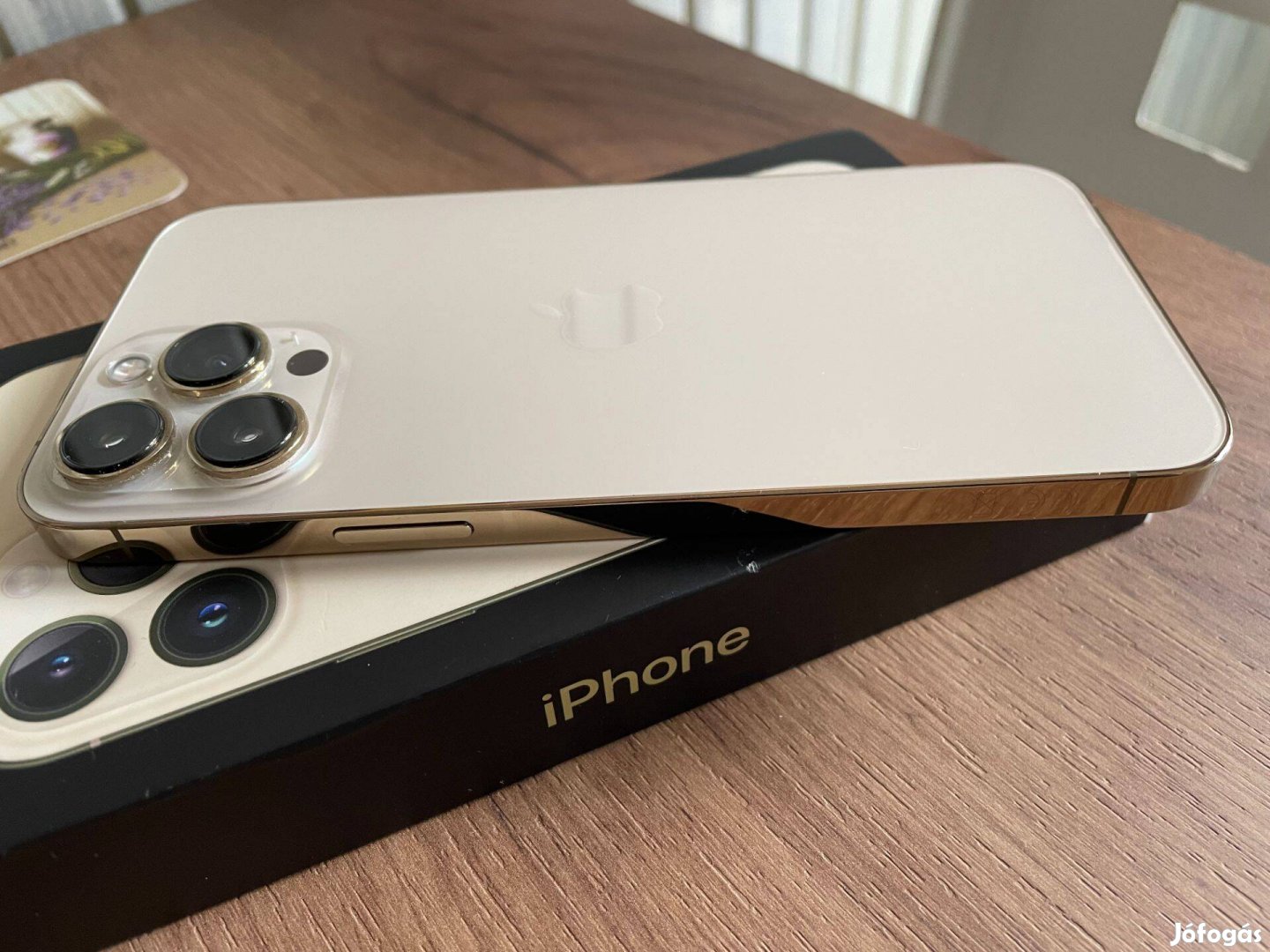 Iphone 13 Pro Gold - gyönyörű állapot - Független - Csere is lehet