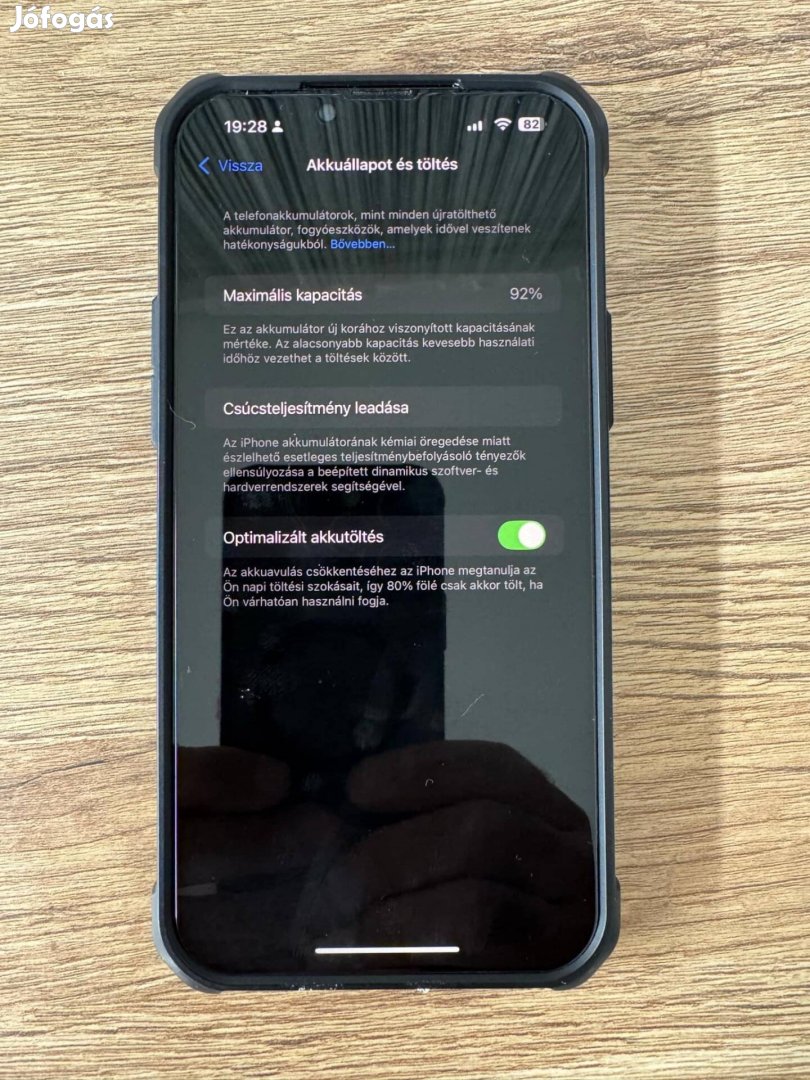 Iphone 13 Pro Max , Graphite, 256GB újszerű 92% akkumulátor
