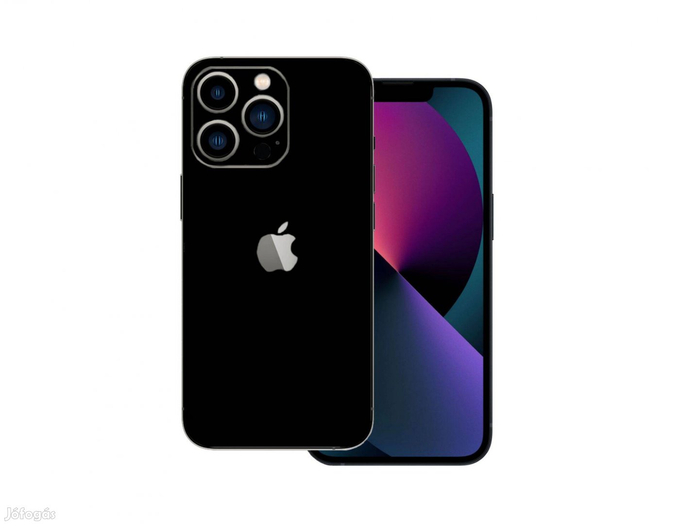 Iphone 13 pro - Matt fekete fólia + 50 színben