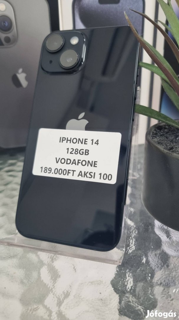 Iphone 14 128GB Aksi 100 VODAFONE 