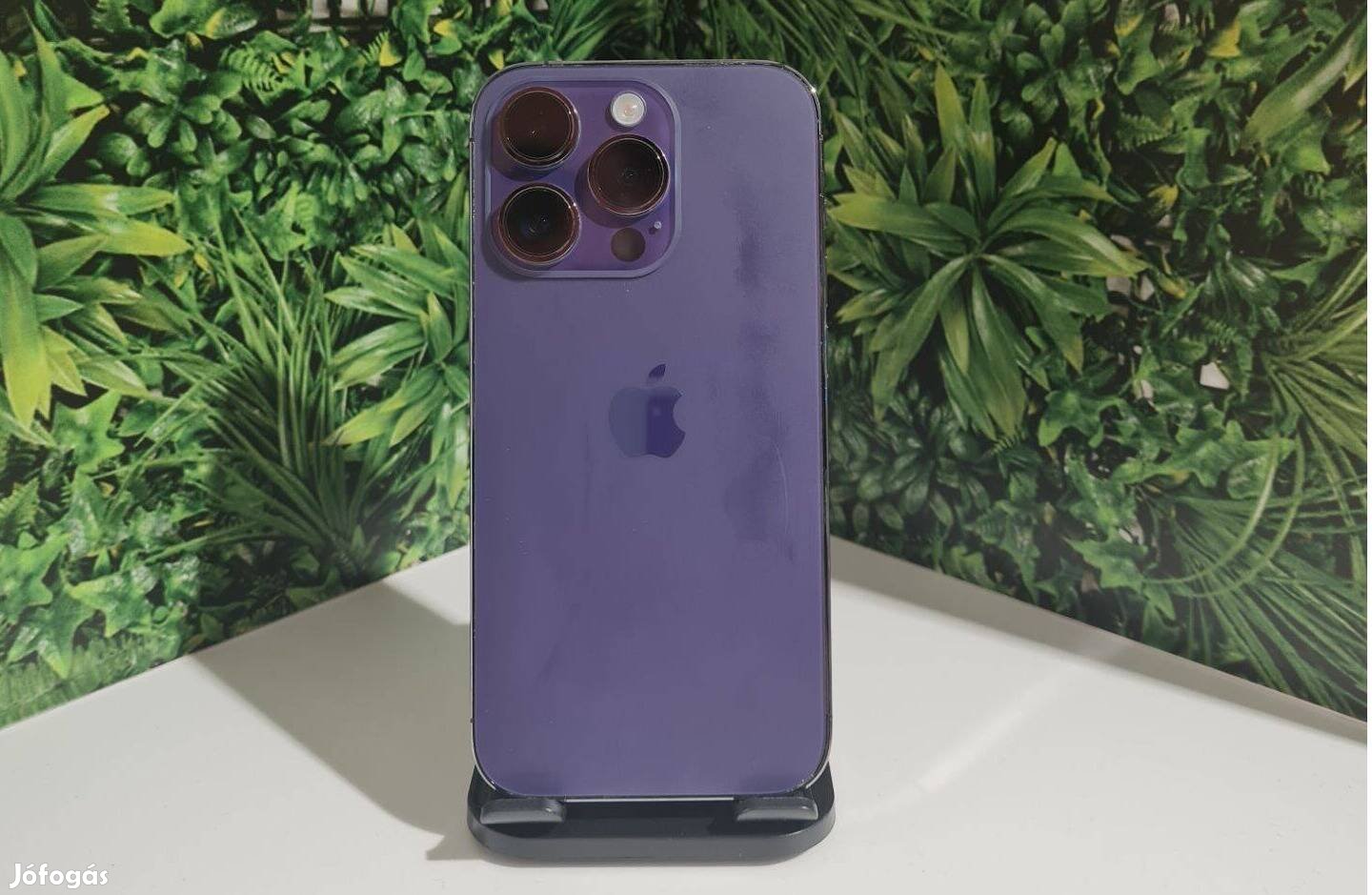 Iphone 14 Pro 128gb, 1 év jótállással, kártyafüggetlen