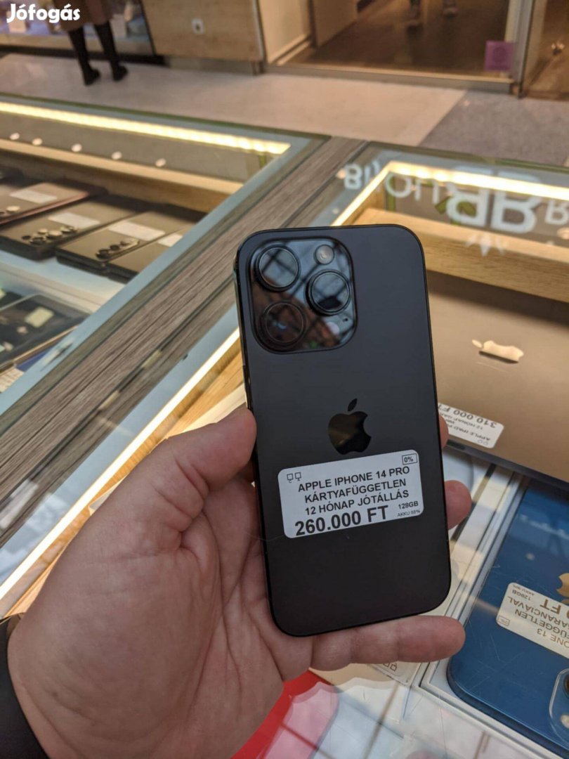 Iphone 14 Pro Független 128GB Jótállás!