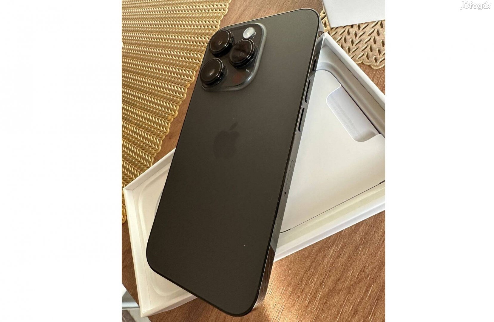 Iphone 14 Pro Max 128GB fekete, gyönyörű állapot - Csere is lehet