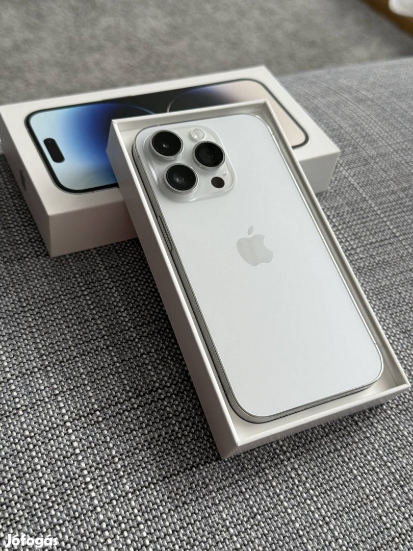 Iphone 14 Pro fehér 128 gbyte megkímélt eladó