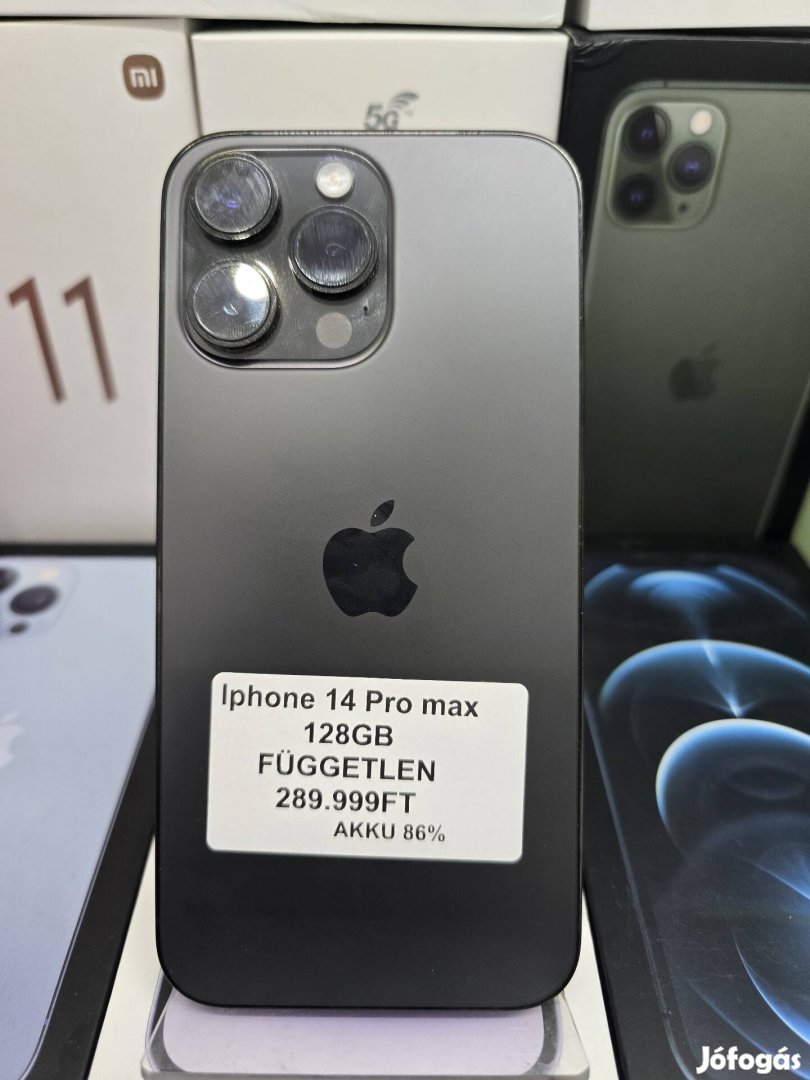 Iphone 14 Pro max, 128GB, független 