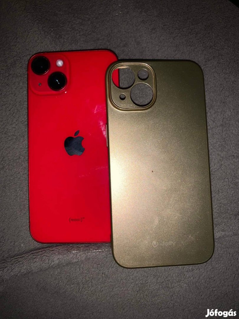 Iphone 14 Red Eladó Karcmentes üveg fólia Tokal együtt 97szallekos aks